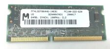 Vintage 64MB PC100 CL2 SDRAM 144PIN  Laptop Memory Module picture