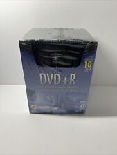 10 PACK Sony DVD+R 4.7 GB Recordable DVDs in Case 120 Minutes picture