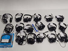 LOT OF 15x Logitech H390 and 3x Microsoft LX-3000 USB Headset Headphones picture