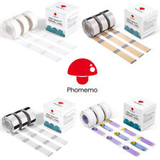 3 Rolls Adhesive Thermal Paper Sticker Label for Phomeme D30 Wireless Printer picture