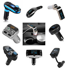 Handsfree Car Kit Wireless FM Transmitter LCD MP3 Player USB Charger picture