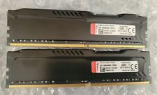Lot of two (2) Kingston/HyperX HX426C16FB2/8 gaming memory dimms picture