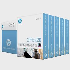 HP Office20, 20lb, 8.5 x 11, 5 reams, 2500 sheets picture