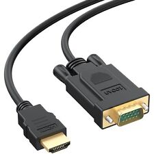 HDMI to VGA Cable 3FT, HDMI to VGA Uni-Directional Cord (Male to Male) Compat... picture