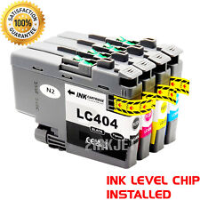 4 Pack LC404 Ink Cartridges for Brother DCP-J1200 MFC-J1205W MFC-J1215W LC-404 picture