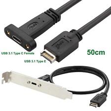 P&P USB 3.1 Type E PCI-E to Type C Female Gen 2 Extension Cable With Bracket picture