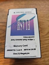 1x Vintage Rare AMD 1Mbyte 1Megabye Flash PCMCIA Memory Card PC Card picture