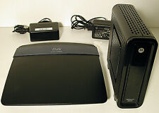Motorola SURFboard SB6121 Cable Modem + Cisco Linksys EA3500 Wireless Router picture
