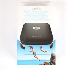 HP Sprocket 100 X7N08A Portable Photo Printer Black NEW picture