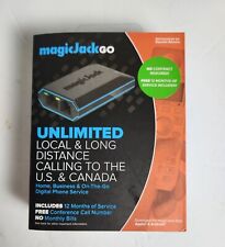 MAGIC JACK GO Home & Business On The Go Digital Phone Service Brand New  picture