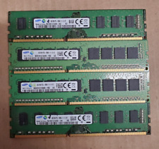 LOT OF 4 SAMSUNG 4GB (4x4GB) DDR3 DESKTOP RAM MEMORY (MM200) picture