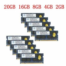 20GB 16GB 8GB 4GB 2GB PC2-6400S DDR2-800MHz SODIMM Laptop RAM For NANYA New Lot picture