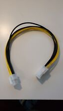 6Pin Male to 6-Pin Female Video Card Power Extension Cable Yellow and Black picture