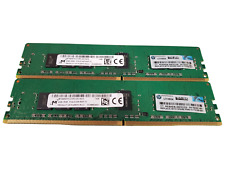 (2 Piece) HP Micron MTA9ASF51272PZ-2G1 DDR4-2133p 8GB (2x4GB) Server Memory picture
