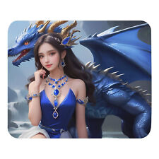 Lady and Dragon Mouse Pad picture