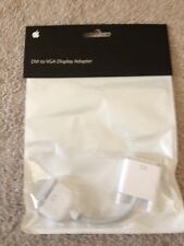 NEW • Genuine Apple DVI to VGA Display Adapter • Convert Video Connections picture
