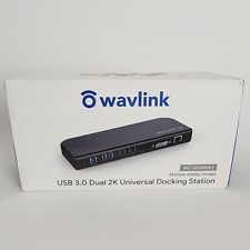 Wavlink WL-UG39DK1 Dual 2K USB 3.0 Universal Docking Station - OPEN BOX picture