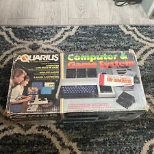 Mattel Aquarius Computer and Game System,  Instructions, Untested picture