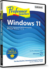 Professor Teaches  Windows 11 With Skill Assessment PC DVD NEW picture