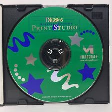 Windows Draw 6 Print Studio Special Edition PC CD-ROM 1998 Micrografx VERY GOOD+ picture