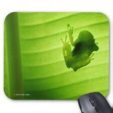Frog Silhouette Mouse Pad Photo Pad Frogs of the World Series Green picture