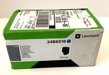 Genuine LEXMARK 24B6516 CYAN TONER CARTRIDGE C4150 - NEW SEALED picture