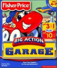 Fisher Price Big Action Garage PC MAC CD car auto repairs truck mechanic game picture