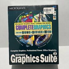 Micrografx Graphics Suite 2 PC Software Windows Microsoft Brand New SEALED picture
