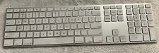 Apple A1243 Extended Wired Numeric Keyboard USB iMac Silver White Mac Tested OEM picture