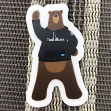 Rare Salesforce Codey The Bear In A Hoodie Trailblazer Sticker Salesforce Decal picture