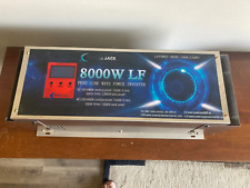 4000W 8000W Power Inverter Pure Sine Wave 24V To 110V Power Jack - New picture