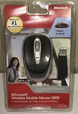 Genuine Sealed OEM Microsoft Wireless Mobile Mouse 3000 PC / Mac Tilt Wheel USB picture