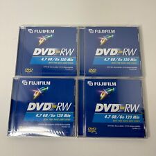 4 DVD-RW FujiFilm 4.7 GB/Go 120 Minutes Re-Recordable Discs For Data And Video picture