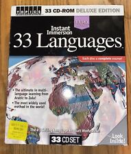 The Euro Method Instant Immersion 33 Languages (33 CD Set) Deluxe Edition. picture