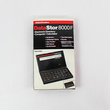 SelecTronics DataStor 8000F Data Bank Black Case Calculator Untested Sold As Is picture