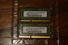 Micron PC3-8500 2x1GB SO-DIMM 1066 MHz DDR3 Memory (MT8JSF12864HZ-1G1D1) picture