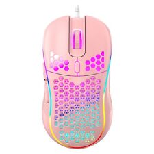 Wired Gaming Mouse 7200 DPI Laptop Optical Mouse Honeycomb Lightweight Mouse US picture