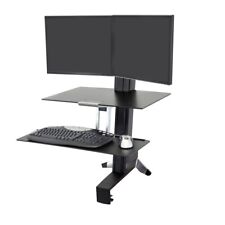 Ergotron Workfit S Black, Dual Monitor Sit/Stand Desk Attachment picture