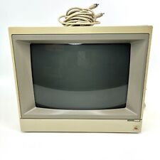 Vtg Apple Computer Color lle Monitor A2M2056 w/ Cable - Tested - READ picture
