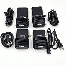 Lot of 4 DELL AC adapter Charger for laptop | 2X 65W | 2X 90W | Round Connector picture