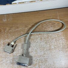 Apple SCSI 3' beige System Cable 25-pin to 50-pin P/N 121-44-105750 Microtek picture