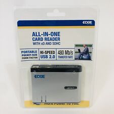 Edge Tech High USB 2.0 Portable All In One Card Reader Brand New Sealed picture