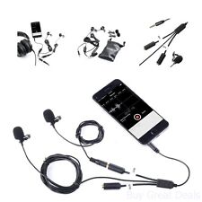 Executive Lavalier Clip-on Interview Microphone With Secondary Mic And Headphone picture