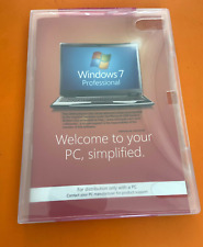 Microsoft Windows 7 Professional 32 SP1 Bit Full Version DVD W/ Product Key picture