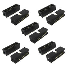 2.54mm Pitch 2x8 Pin Dual Row Straight IDC Pin Headers 10 Pcs picture