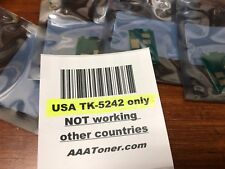 4 Toner Chips Compatible with Kyocera M5526cdw, P5026cdw (TK-5242) picture
