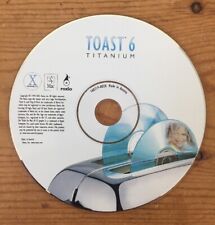2003 Toast 6 Titanium CD DVD Burning Software Macintosh Mac OS X Installation CD picture