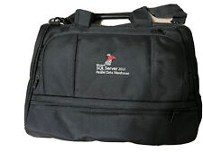 Microsoft Vintage Laptop Bag - SQL Server 2012 PDW Bag - Black With Strap picture