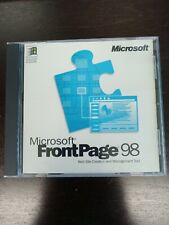 Microsoft FrontPage 98 with CD Key Web Site Creation Management Tool. picture