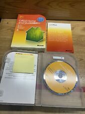 Microsoft Office Home and Student 2010 Software Family Pack Windows Used w/ Key picture